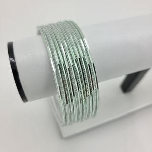 Light Green Thin Bangles